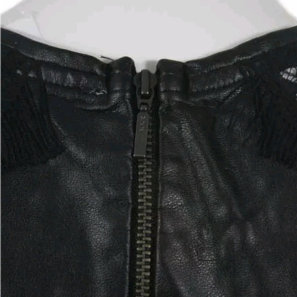 COAST Faux Leather Dress NEW - Picture 4 of 7